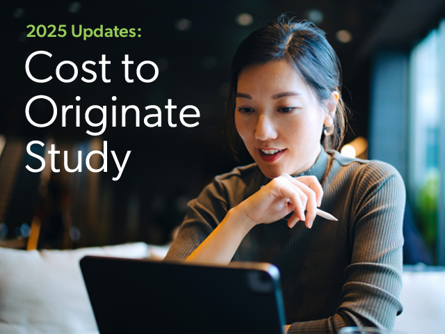 2025 cost to originate study