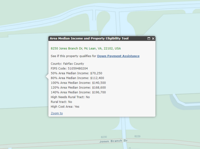 Area Median and Property Eligibility Tool Freddie Mac Single