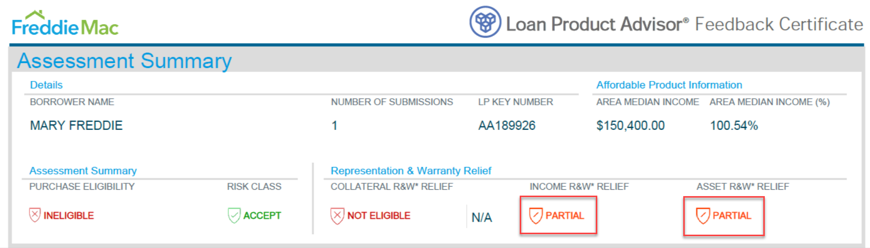 Loan Product Advisor Specification v5.4.00 Preview Freddie Mac SingleFamily
