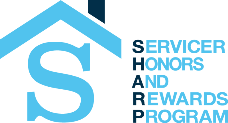 servicer honors and rewards program (SHARP) logo