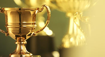 Picture of a gold trophy