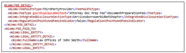 XML Snippet